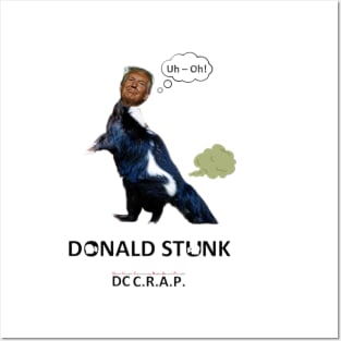 Trump Stunk! Posters and Art